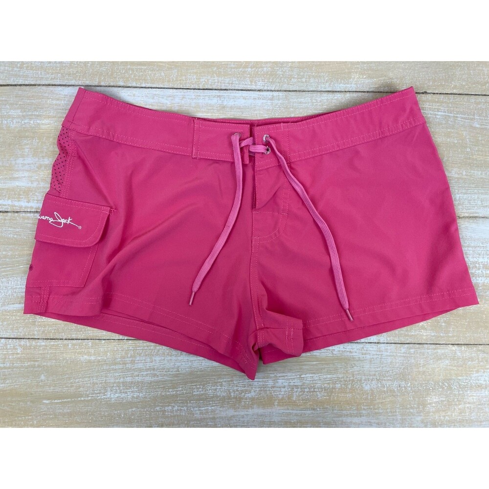 Panama Jack Shorts For Women Pink Size M Stretch Poly/Spandex